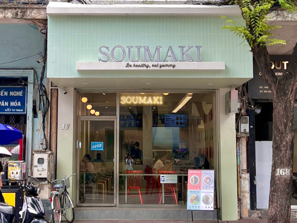 Soumaki first ever healthy food restaurant opening in Viet Nam