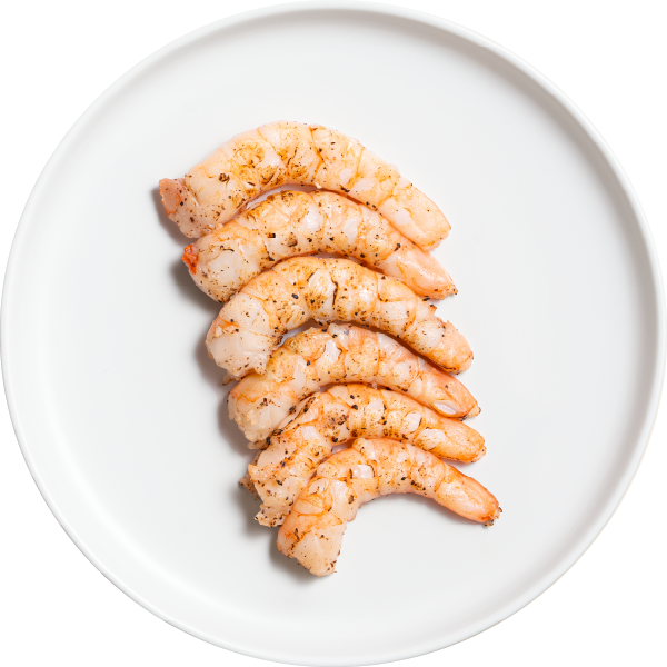 Lemon pepper prawn